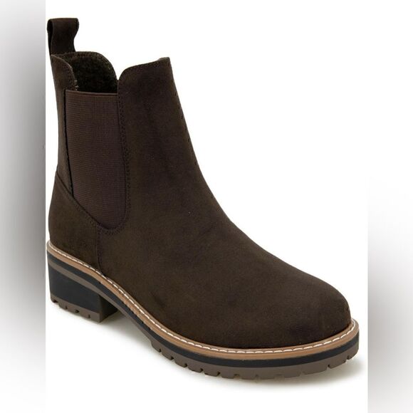 KENSIE Women Kayla Suede Boot In Black - Picture 5 of 5